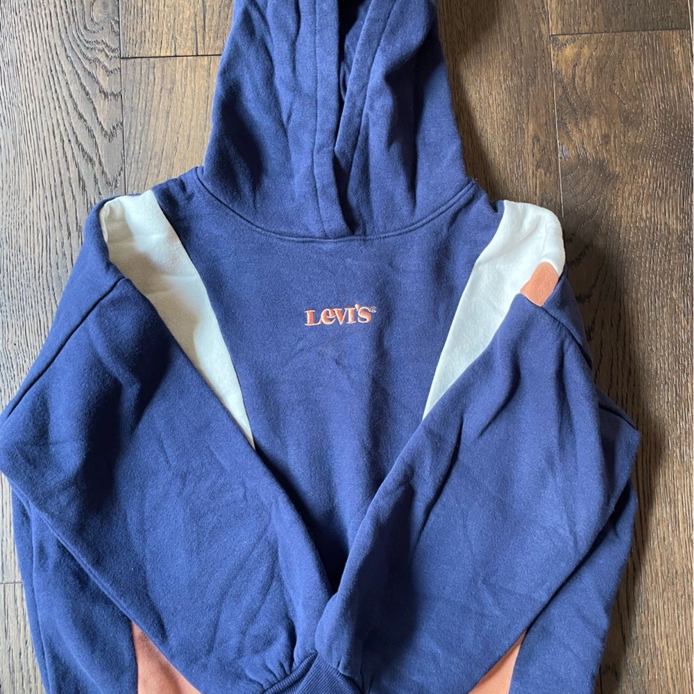 Levi's // Navy Blue Hoodie Sweater